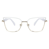 Metal Cat Eye Eyeglasses