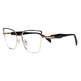 Metal Cat Eye Eyeglasses