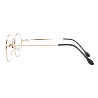 Metal Geometric Eyeglasses