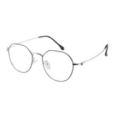 Metal Geometric Eyeglasses