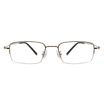 Metal Rectangular Eyeglasses