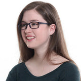 Plastic Rectangle Eyeglasses