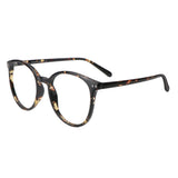 Plastic Oval Eyeglasses