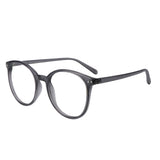 Plastic Oval Eyeglasses