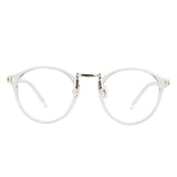 Oval Plastic Eyeglasses