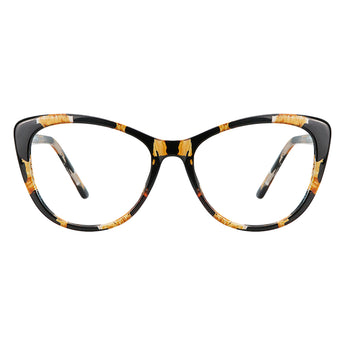 Melanie TR Horn Eyeglasses