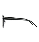 Paul Hueman PHS-1123A Round Sunglasses in Black, side view