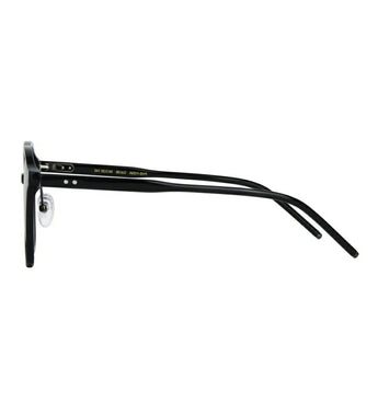 Paul Hueman PHS-1123A Round Sunglasses in Black, side view