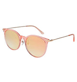 Paul Hueman PHS-1131A Women's Cat-Eye Sunglasses in Pink, side view