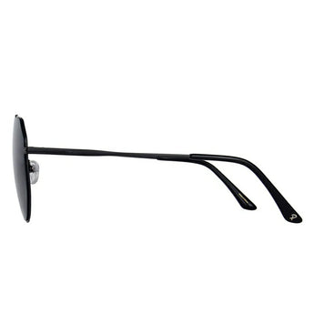 Paul Hueman PHS-2010A Polygon Sunglasses in Black