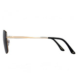 Paul Hueman PHS-2012A Square Aviator Sunglasses in Gold