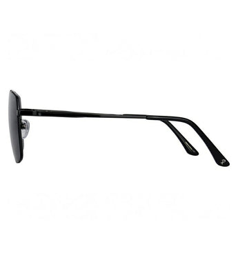 Paul Hueman PHS-2012A Square Aviator Sunglasses in Black
