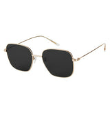 Paul Hueman PHS-918A Square Sunglasses in Black, side view