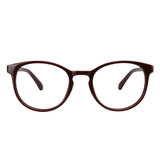 Plastic Oval Eyeglasses