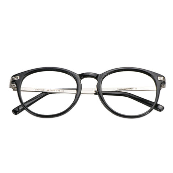 Plastic Oval Eyeglasses