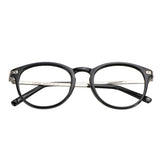 Plastic Oval Eyeglasses
