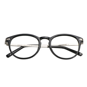 Plastic Oval Eyeglasses