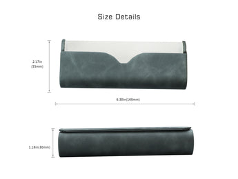 QHCX Premium Hard-Shell Eyeglass Case