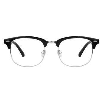 Metal Browline Eyeglasses