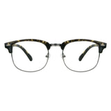 Metal Browline Eyeglasses