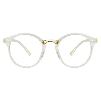 Plastic Oval Eyeglasses