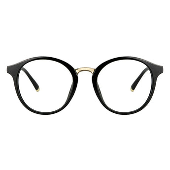 Plastic Oval Eyeglasses