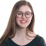 Plastic Oval Eyeglasses