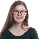 Plastic Oval Eyeglasses