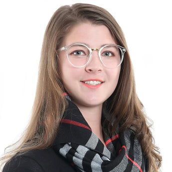 Plastic Oval Eyeglasses