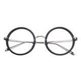 TR&Metal Round Eyeglasses