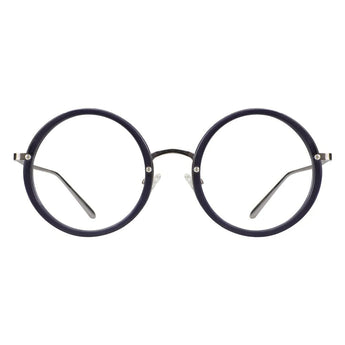 TR&Metal Round Eyeglasses