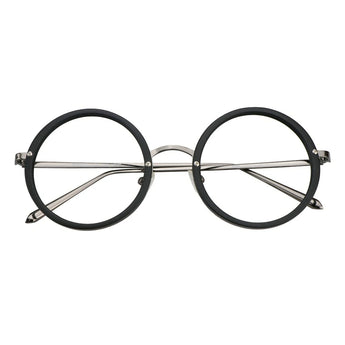 TR&Metal Round Eyeglasses