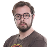 TR&Metal Round Eyeglasses