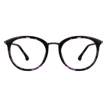 Plastic Oval Eyeglasses