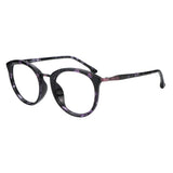 Plastic Oval Eyeglasses