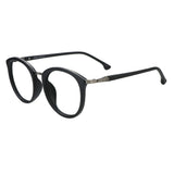 Plastic Oval Eyeglasses