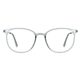 Plastic Oval Eyeglasses