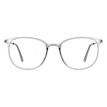 Plastic Oval Eyeglasses