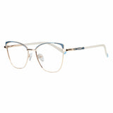 Metal&Plate Cat-Eye Eyeglasses