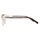 Metal&Plate Cat-Eye Eyeglasses