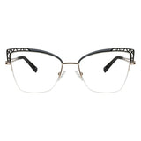 Metal Cat Eye Eyeglasses
