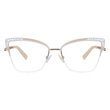 Metal Cat Eye Eyeglasses