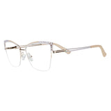 Metal Cat Eye Eyeglasses