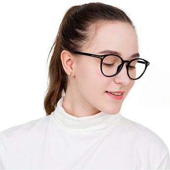 Plastic Round Eyeglasses