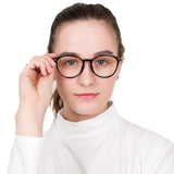 Plastic Round Eyeglasses