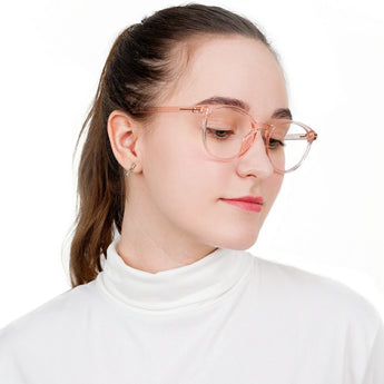Plastic Round Eyeglasses