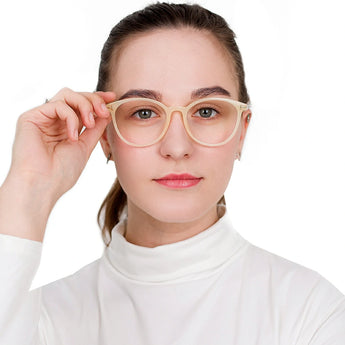 Plastic Round Eyeglasses
