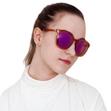Una Round Sunglasses