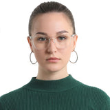 Plastic Rectangle Eyeglasses