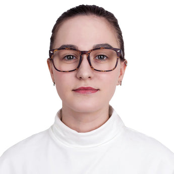 Plastic Rectangle Eyeglasses